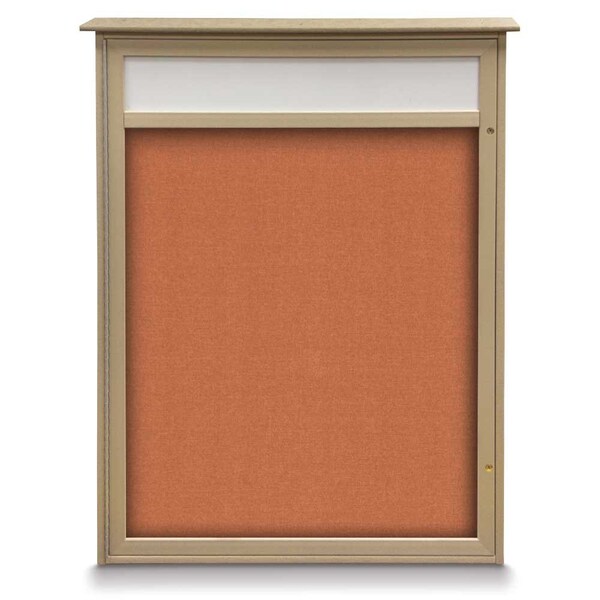 Triple Door Enclosed Indoor Letterboard